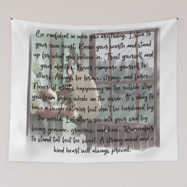 Item preview, Be confident - shower curtain designed and sold by Adasha Knight.