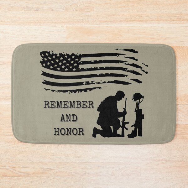 Item preview, Remember and Honor Kneeling Soldier designed and sold by CarleLS.