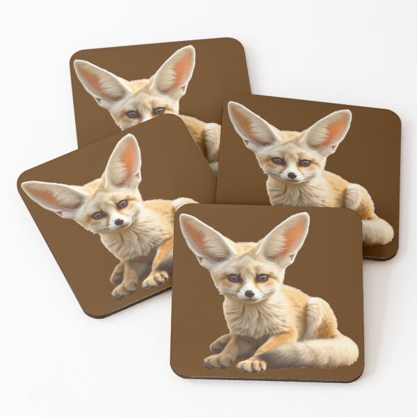 Item preview, cute fennec fox designed and sold by RatFarm.