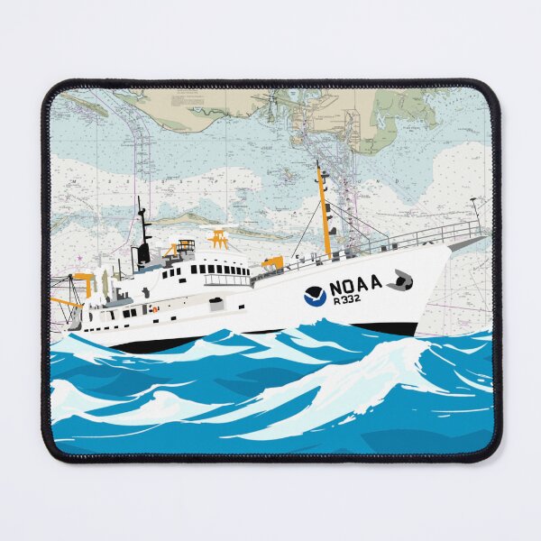 Item preview, NOAA Research Vessel Oregon II designed and sold by AlwaysReadyCltv.