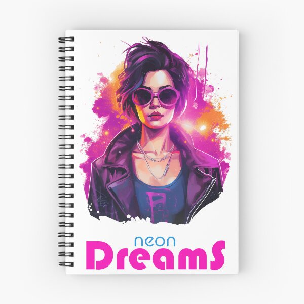 Item preview, Neon Dreams - Armitage - Neon Cyberpunk Girl  designed and sold by AntibodyDP7.