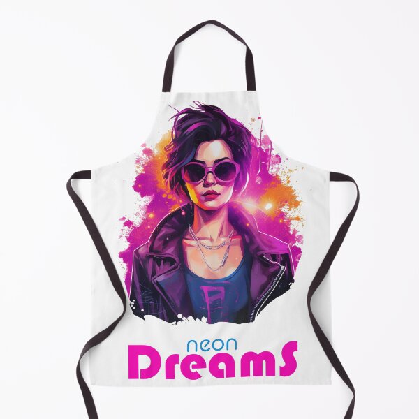 Item preview, Neon Dreams - Armitage - Neon Cyberpunk Girl designed and sold by AntibodyDP7.