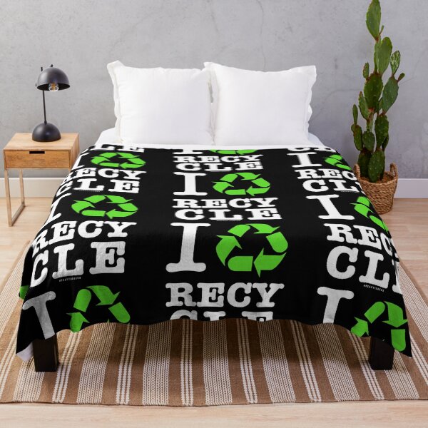 Item preview, I Love Recycle - Black designed and sold by AreaStickers.
