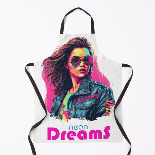 Item preview, Neon Dreams - Bishop - Neon Cyberpunk Girl designed and sold by AntibodyDP7.