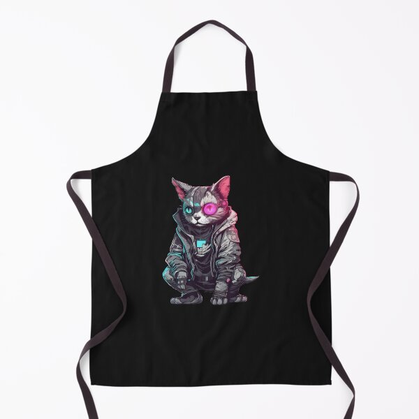 Artikelvorschau, Cyberpunk-Katze entworfen und verkauft von hamishby.