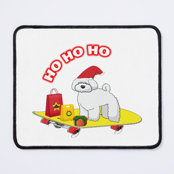 Item preview, Christmas Skateboarding Dog Santa, its perfect gift for Christmas day designed and sold by Custom Crest.