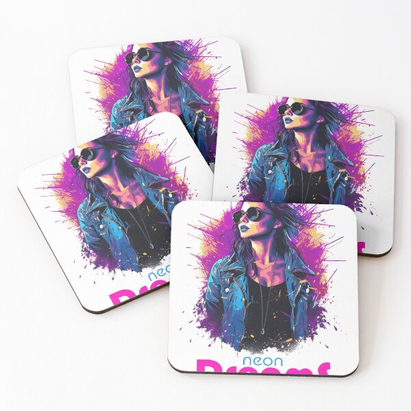 Item preview, Neon Dreams - Case - Neon Cyberpunk Girl  designed and sold by AntibodyDP7.