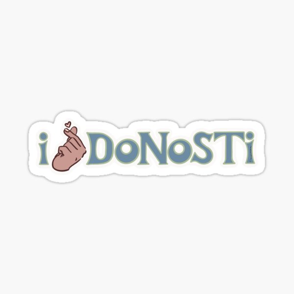 Vista previa del artículo con la obra «ME ENCANTA DONOSTI», diseñado y vendido por meantaka.