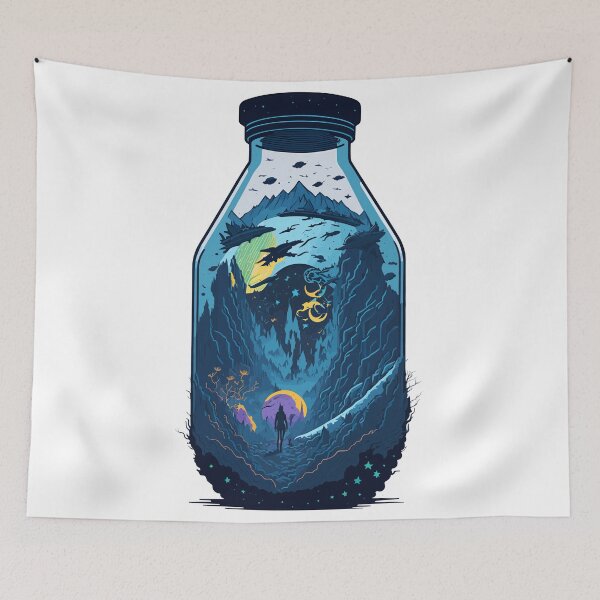 Item preview, Jar of Sci-Fi Wonders designed and sold by TheGreatExpanse.