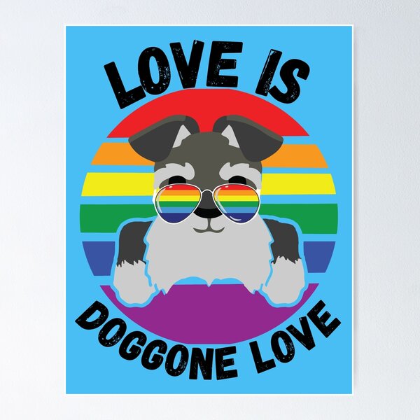 Item preview, Love is Doggone Love designed and sold by MugsAndDuds.