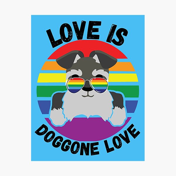 Item preview, Love is Doggone Love designed and sold by MugsAndDuds.