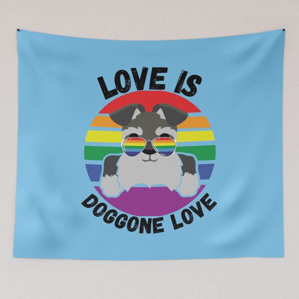 Item preview, Love is Doggone Love designed and sold by MugsAndDuds.