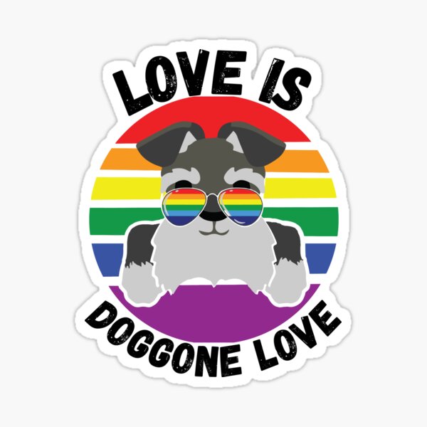 Item preview, Love is Doggone Love designed and sold by MugsAndDuds.