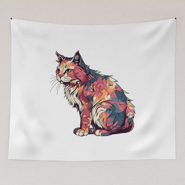 Item preview, Cat Miaw designed and sold by hamishby.