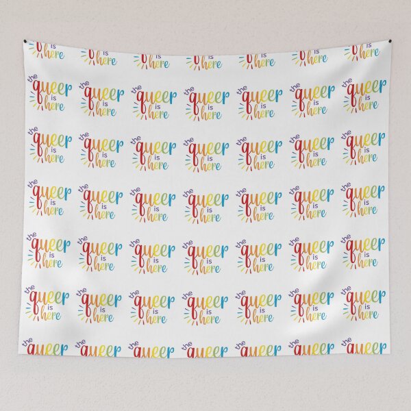 Item preview, The Queer is Here designed and sold by meggscreations.