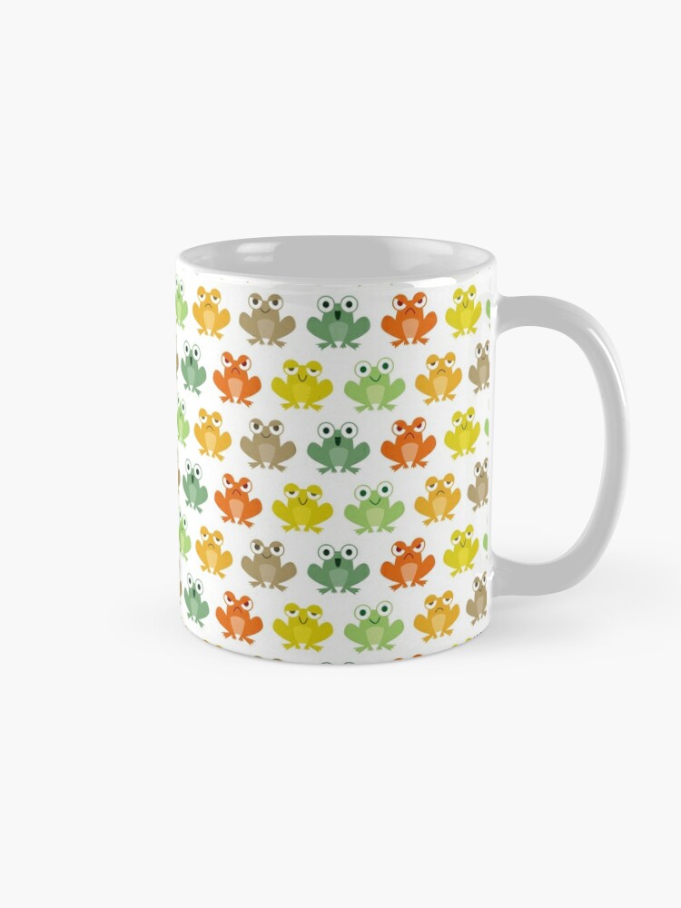 Thumbnail 5 of 6, Coffee Mug, Cute little frogs designed and sold by petitspixels.