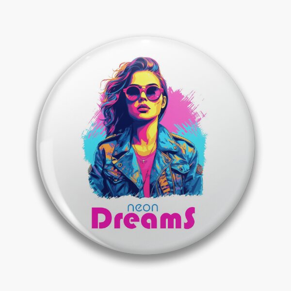 Item preview, Neon Dreams - Gunnar - Neon Cyberpunk Girl  designed and sold by AntibodyDP7.