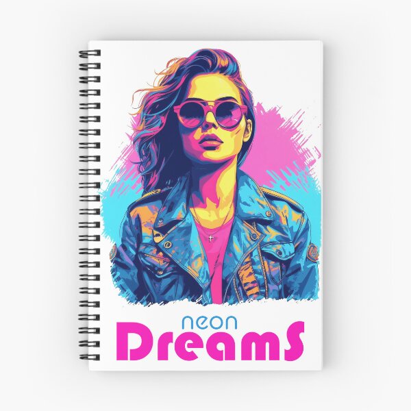 Item preview, Neon Dreams - Gunnar - Neon Cyberpunk Girl  designed and sold by AntibodyDP7.