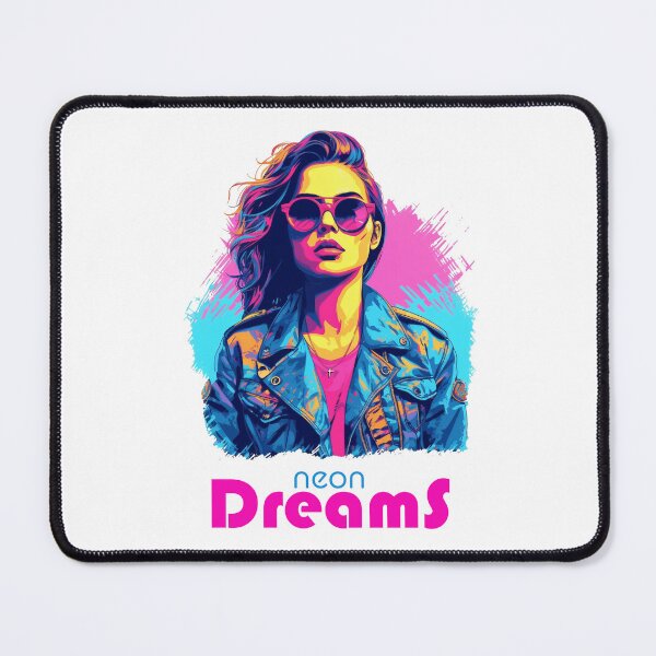 Item preview, Neon Dreams - Gunnar - Neon Cyberpunk Girl  designed and sold by AntibodyDP7.