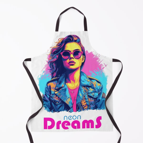 Item preview, Neon Dreams - Gunnar - Neon Cyberpunk Girl designed and sold by AntibodyDP7.