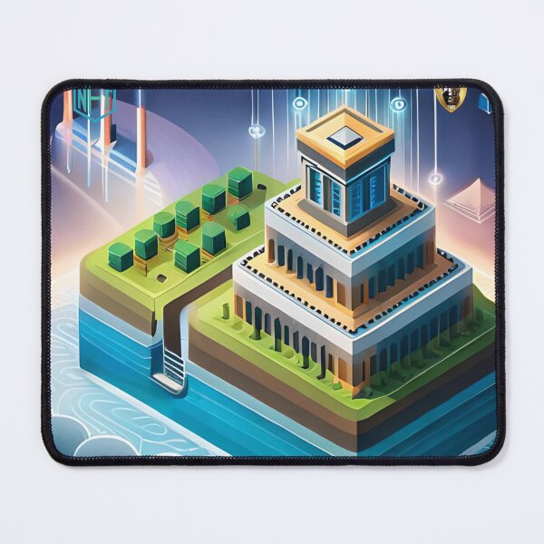 Item preview, "Blockchain Security Solved: AI-Generated DApp Art" designed and sold by LoFaroShop.