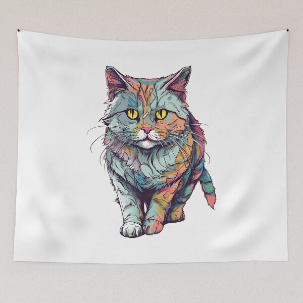 Item preview, Cat Miaw designed and sold by hamishby.