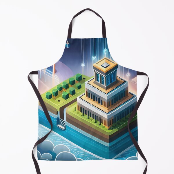 Item preview, "Blockchain Security Solved: AI-Generated DApp Art" designed and sold by LoFaroShop.