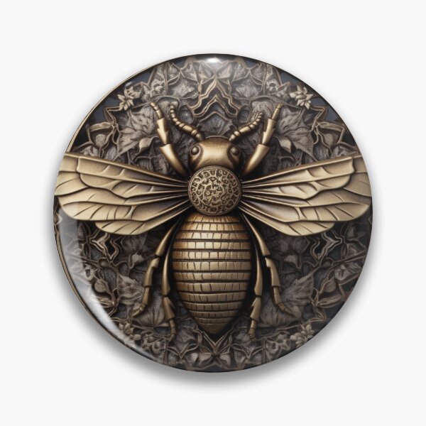 Artikelvorschau, Metal Bee Emblem entworfen und verkauft von westminstershop.