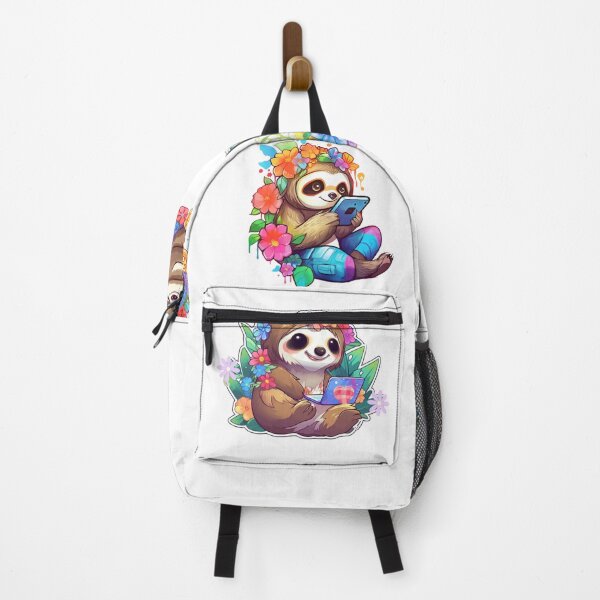 Item preview, Funny Sloths with Tablets designed and sold by AdiRemba.