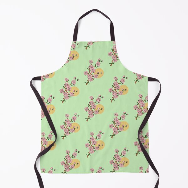 Item preview, PEACH BLOSSOM SPRIG AND SUN CROSS STITCH. designed and sold by coffeeflavour.