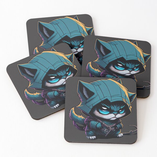Item preview, Paw-sassin's Creed: The Fur-ninja Strikes Back! designed and sold by harperjg.
