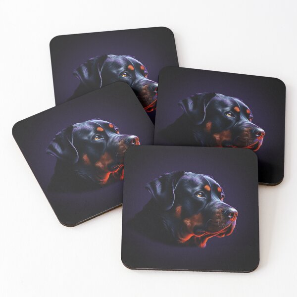 Item preview, Rottweiler portrait designed and sold by ebrawne.