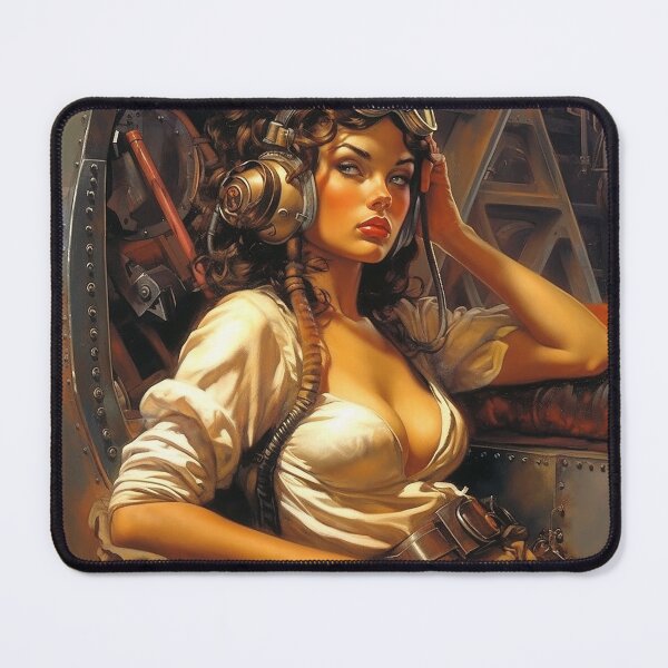 Item preview, WWII Hanger Radio Operator designed and sold by BandanaMontana.