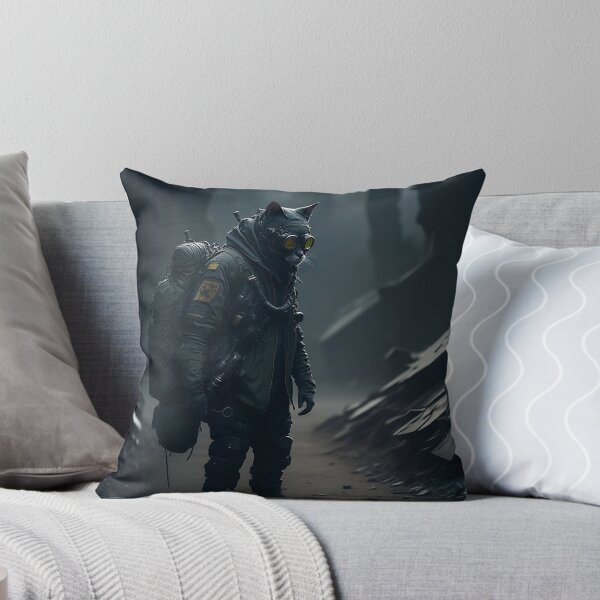 Item preview, Wasteland cat in a canyon designed and sold by Catagraphic.