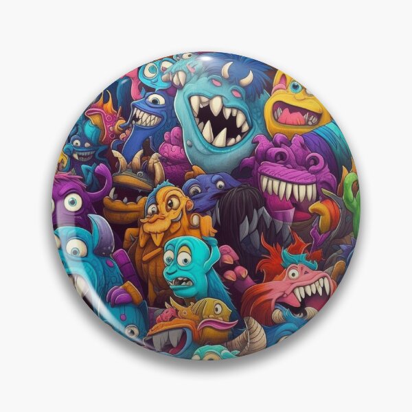 Item preview, Monsters designed and sold by SuperUltraPrint.
