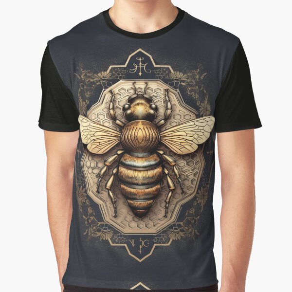 Vista previa del artículo con la obra «Futuristic Bee Logo», diseñado y vendido por westminstershop.