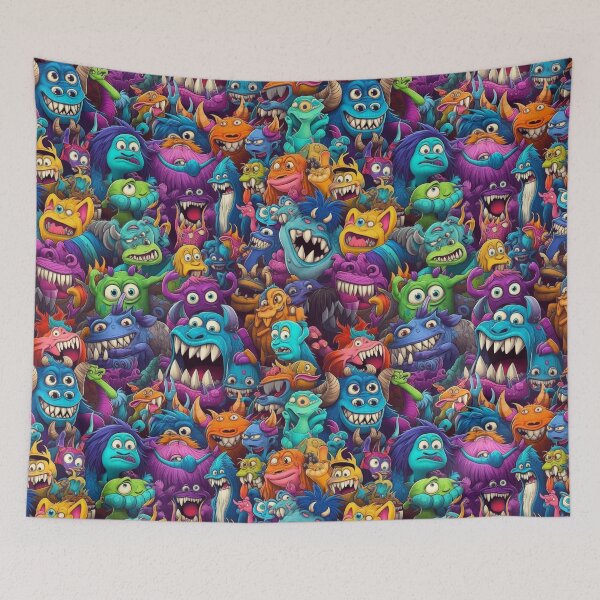 Item preview, Monsters designed and sold by SuperUltraPrint.