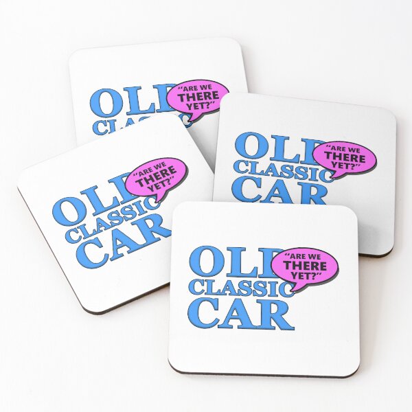 Item preview, "Are We There Yet?" (transparent background) designed and sold by OldClassicCar.
