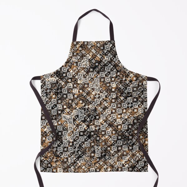 Item preview, Rich Deep Browns Abstract Check Pattern designed and sold by Trevor Hirst.