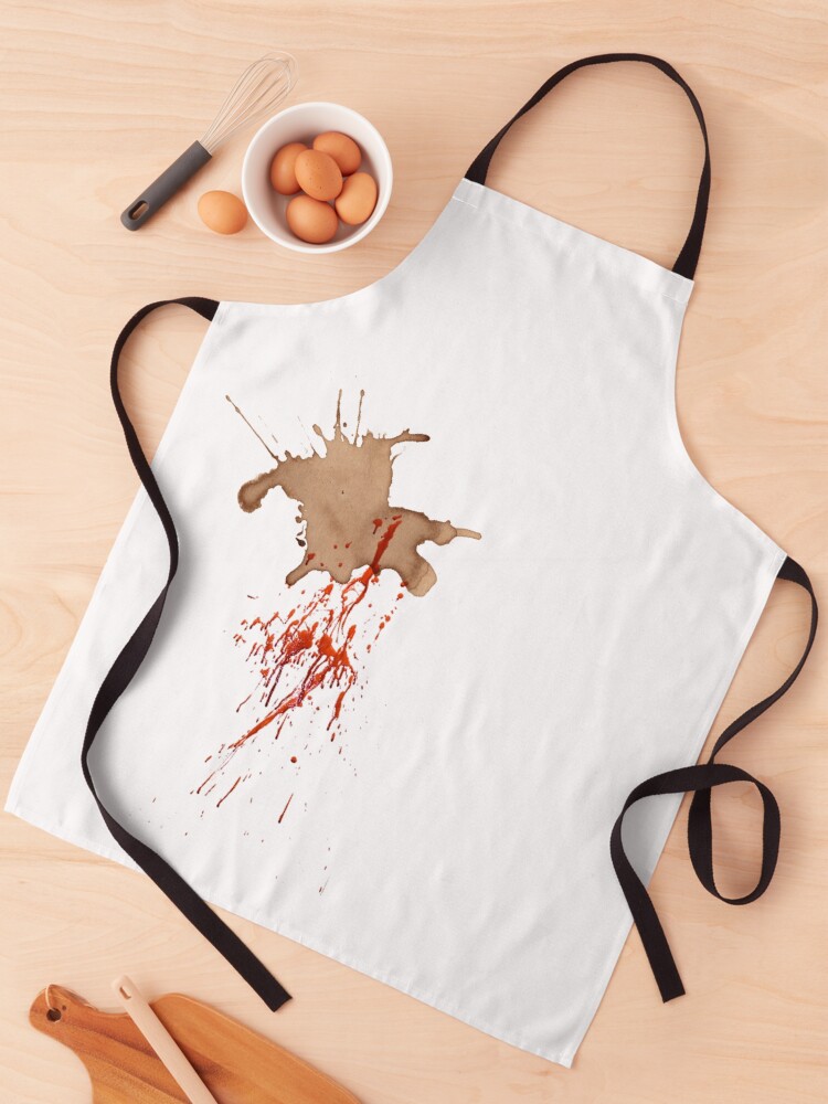 Bloody Butcher Apron Sublimation Print Bloody Butcher Apron Sublimation Print