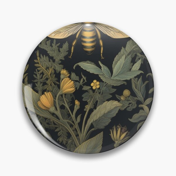 Artikelvorschau, Plant and Bee Pattern entworfen und verkauft von westminstershop.