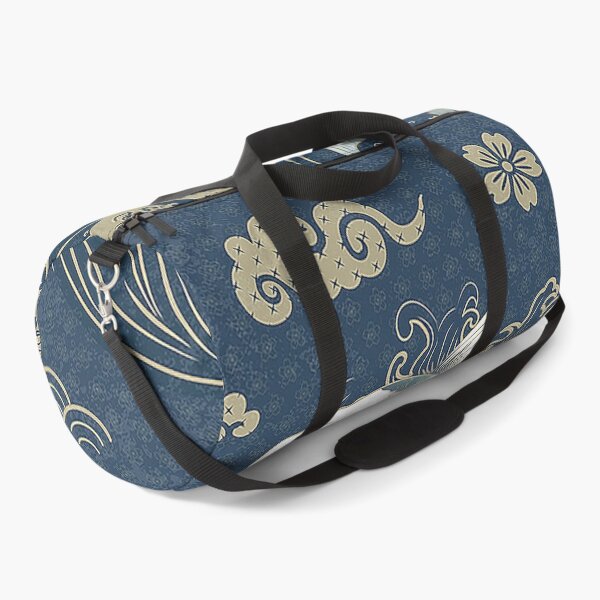 Item preview, Traditional carp pattern, koi, fish, clouds, flowers, waves designed and sold by SceneryStudio.