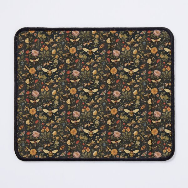 Item preview, Bright Plant and Bee Pattern designed and sold by westminstershop.