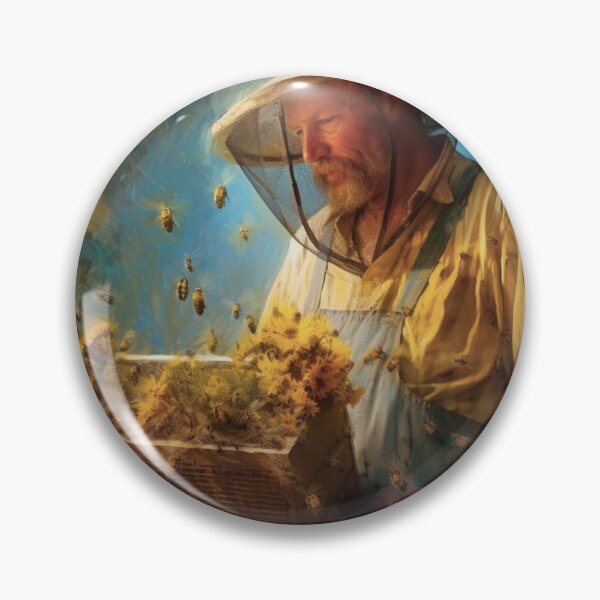 Artikelvorschau, Beekeeper Holding Bees entworfen und verkauft von westminstershop.