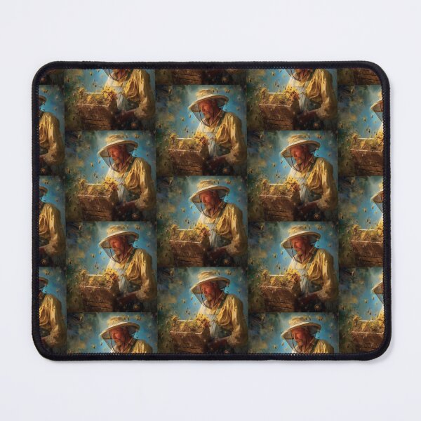 Item preview, Beekeeper Holding Bees designed and sold by westminstershop.