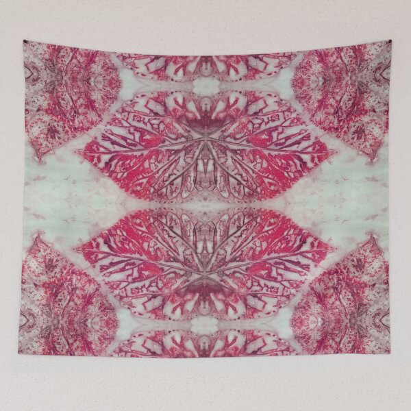 Item preview, Mulberry Leaves Insulin Silk Anti-Inflammatory Superfood Red Print designed and sold by SpiritGifts.