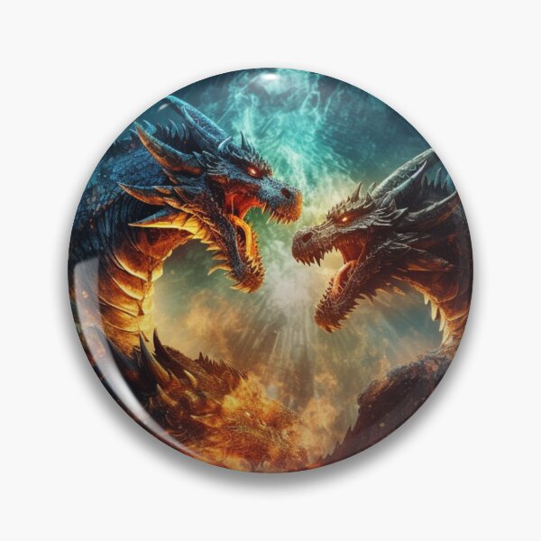 Item preview, Furious Dragons on Fire designed and sold by densok.
