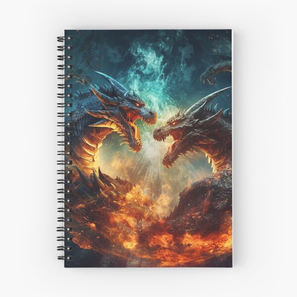 Item preview, Furious Dragons on Fire designed and sold by densok.