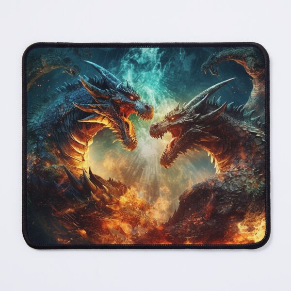 Item preview, Furious Dragons on Fire designed and sold by densok.