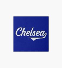 Chelsea - England - Vintage Sports Typography Art Board